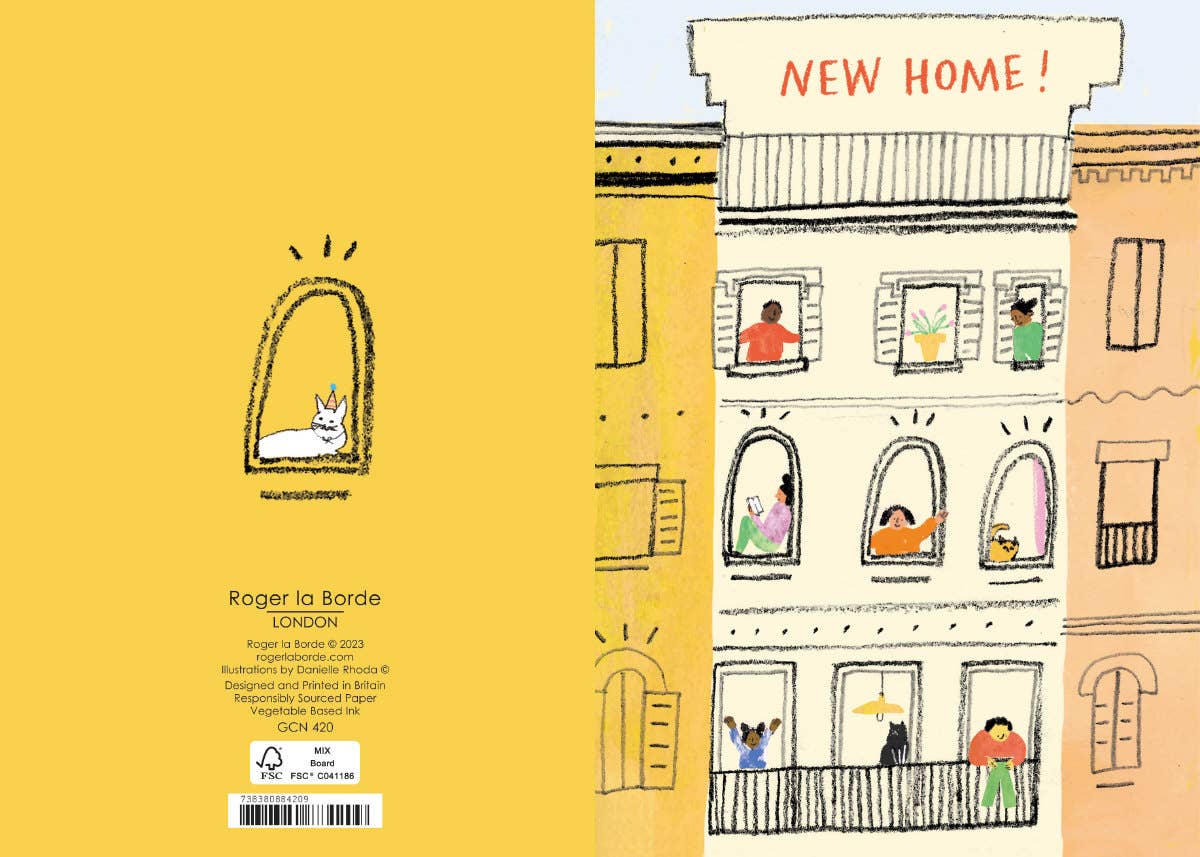 Apartment New Home Card