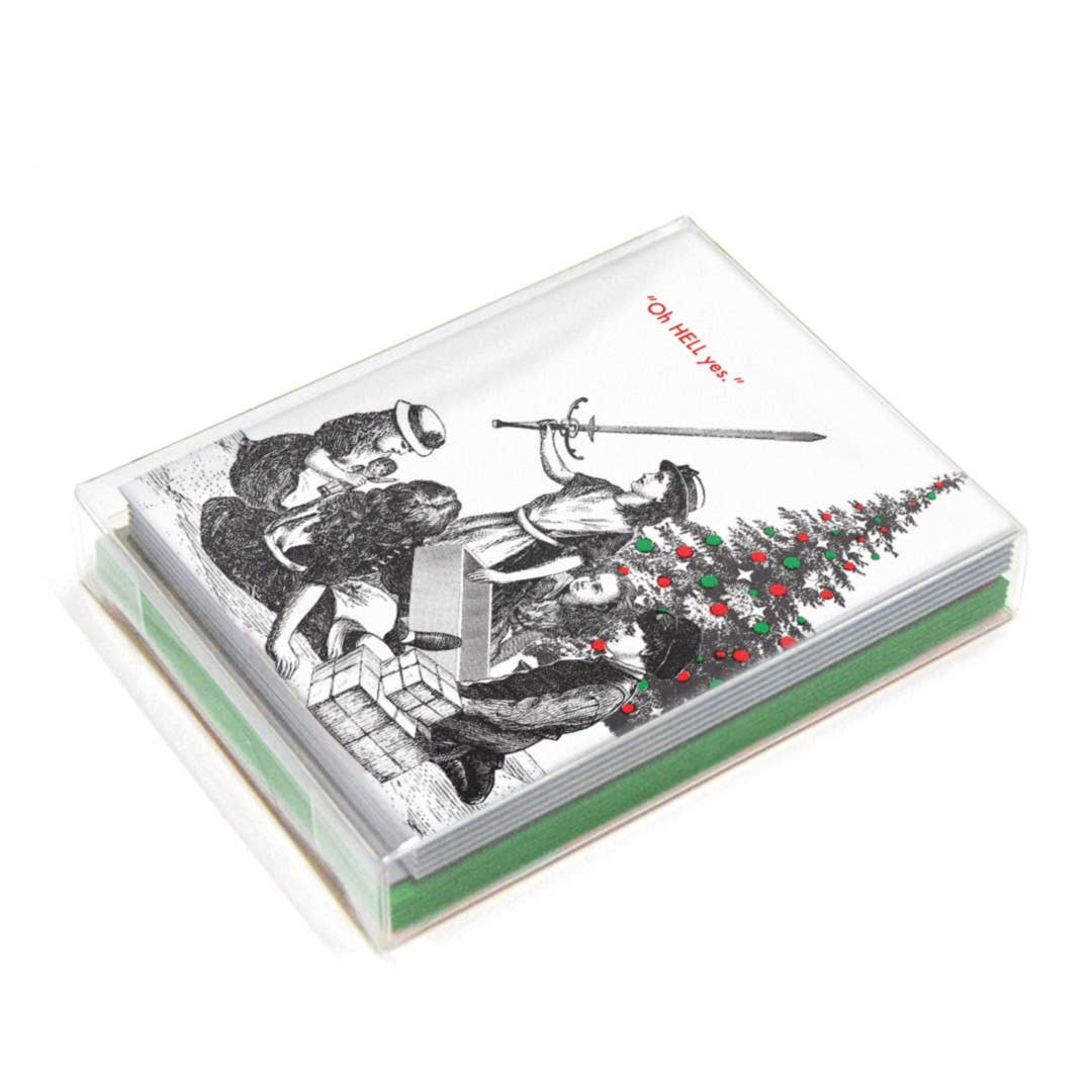 Christmas Sword Holiday Card