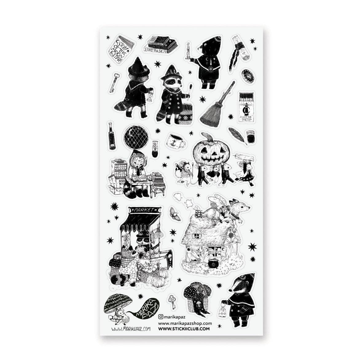 Storybook Hallow’s Eve Sticker Sheet