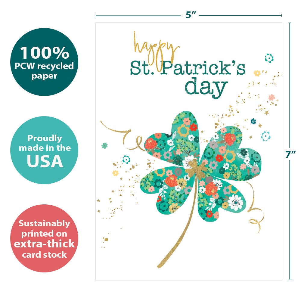 Luck and Cheer St. Patrick's Day Card