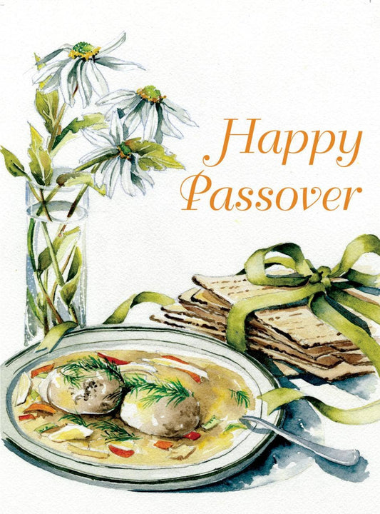 Matzoh Ball Soup Passover Card