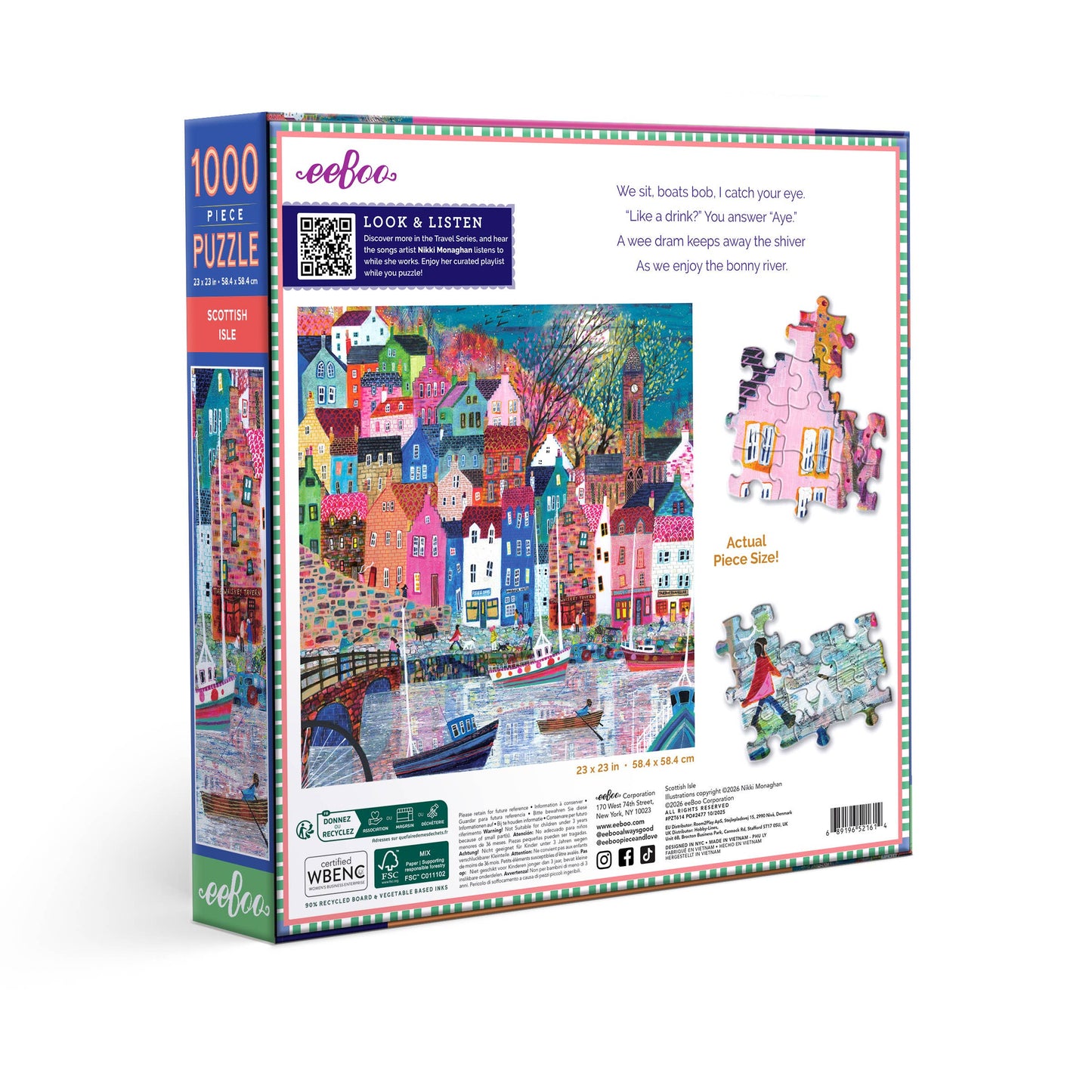 Scottish Isle 1000 Piece Puzzle