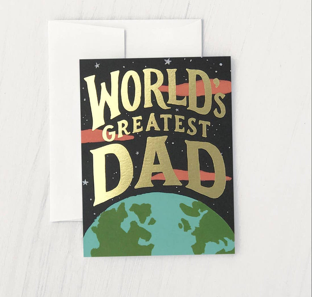 World Greatest Dad Father's Day Card