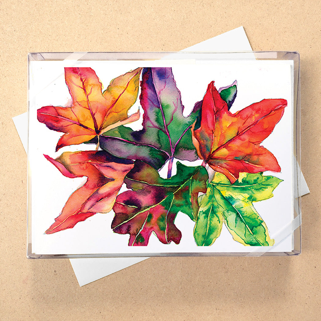 Autumn Leaves Cards