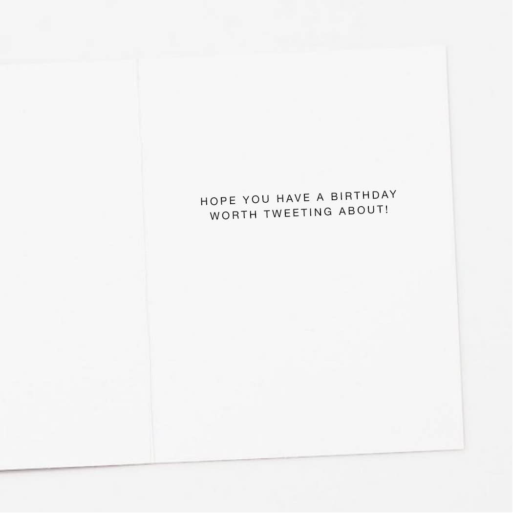 Happy BIRD-day Birthday Card