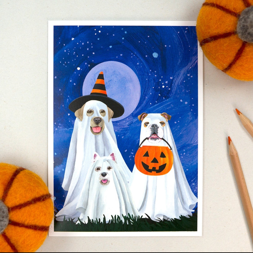 Dog's Howloween Card