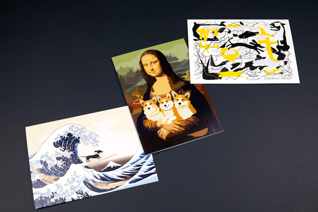 La Giocorgi Mona Lisa Birthday Card