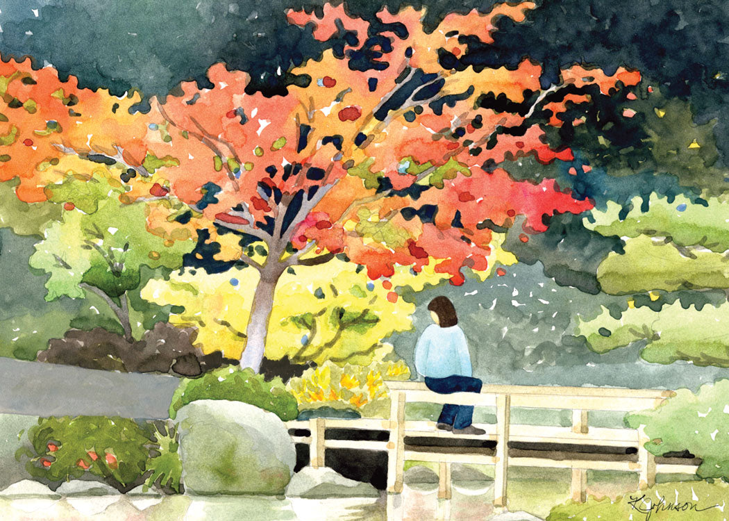 Autumn in the Park Card