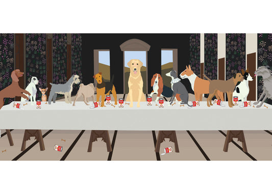 At Last Supper Card