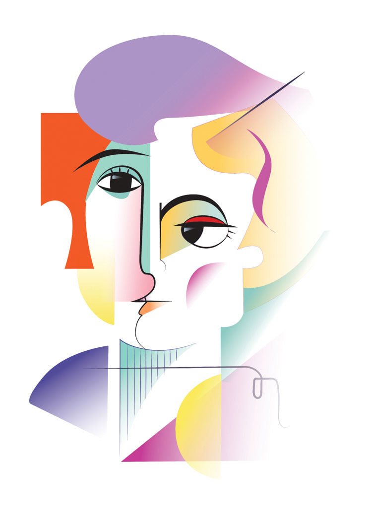 Picasso Not Getting Older Card