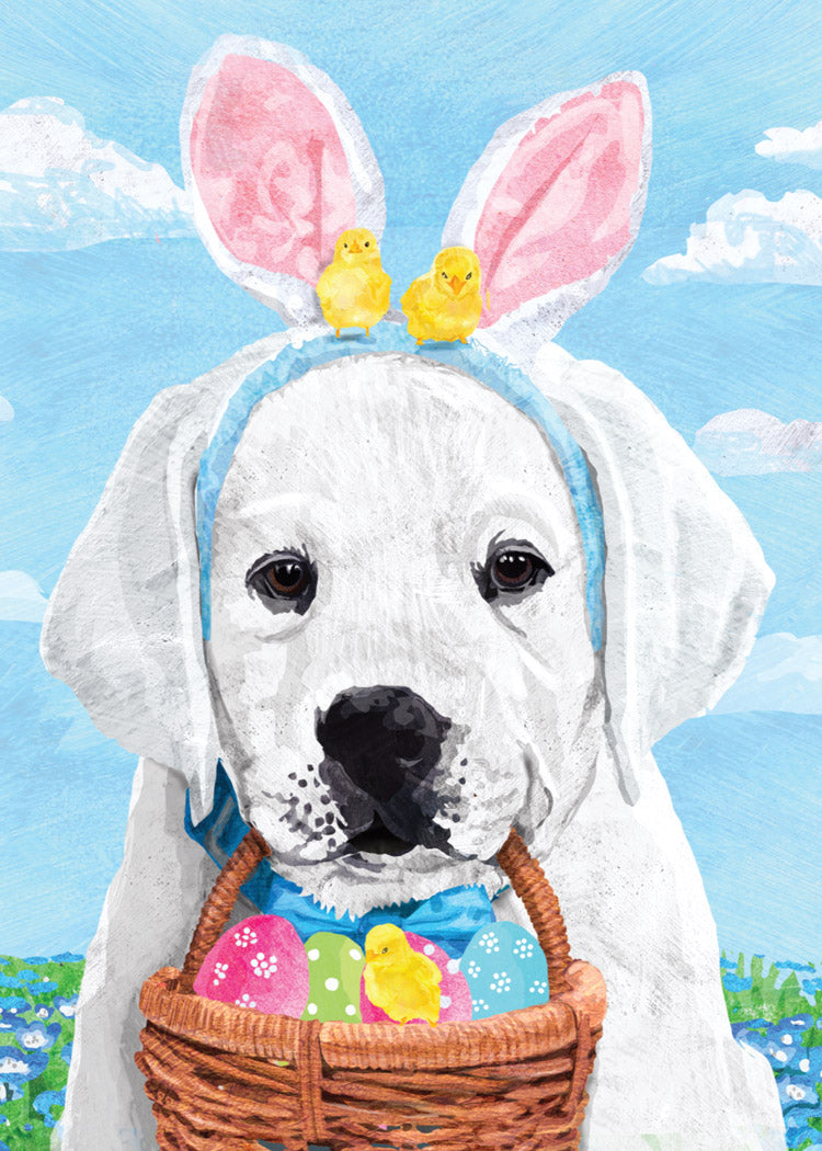 Easter Pup Easter Card