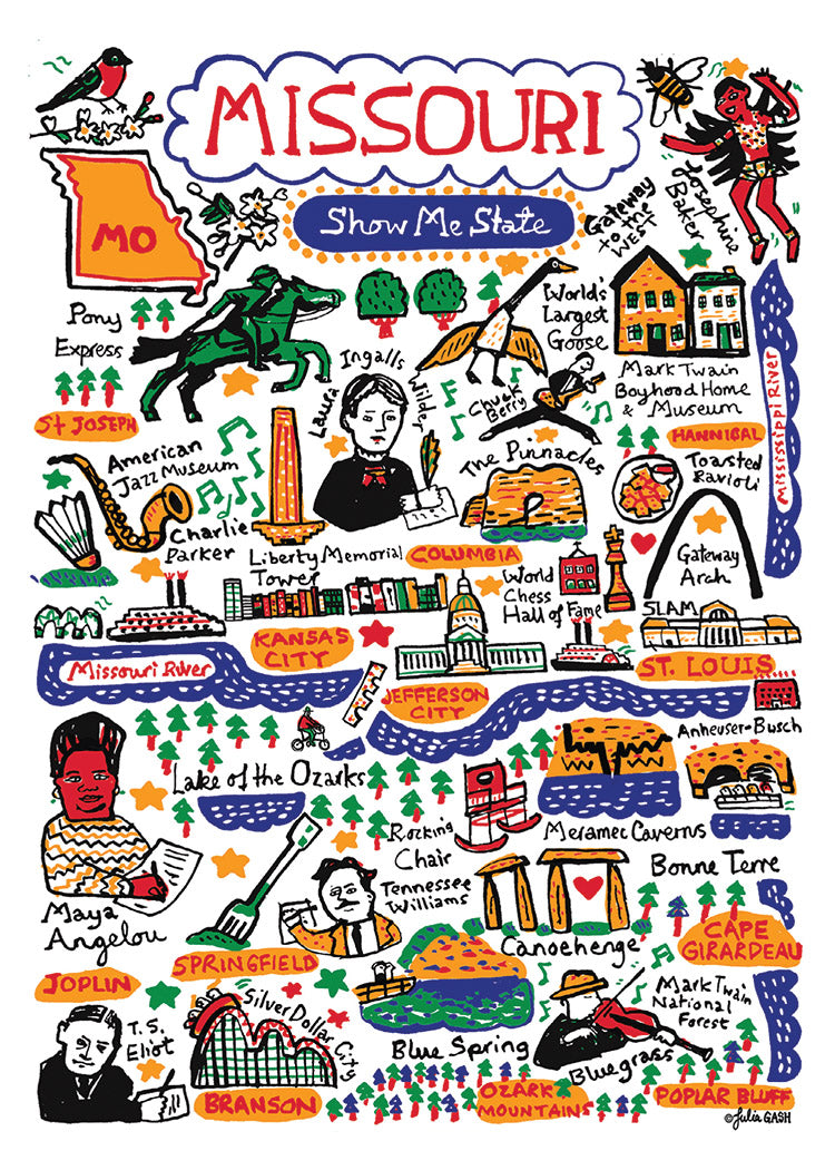 Statescapes: Missouri Cards