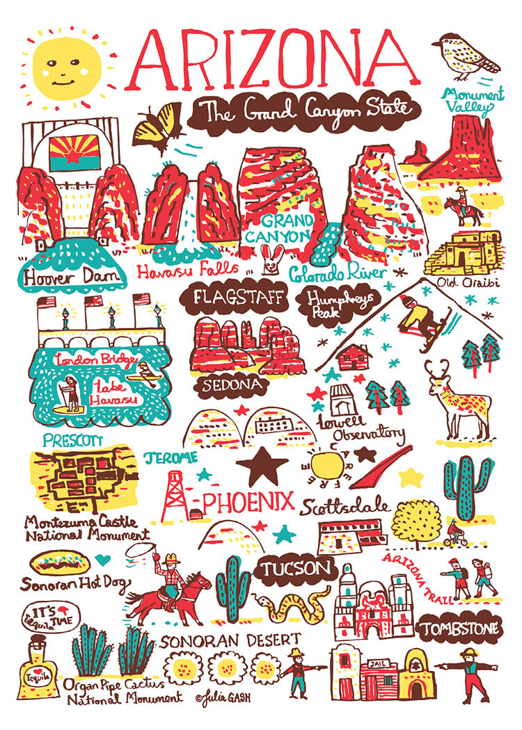 Statescapes: Arizona Cards