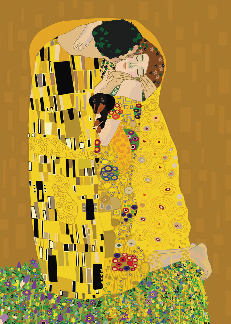 The Kiss Birthday Card