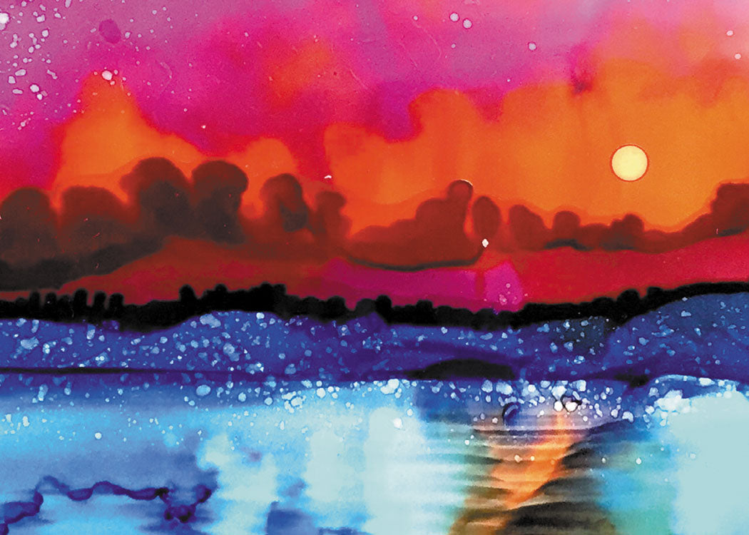 Evening 36 Birthday Card