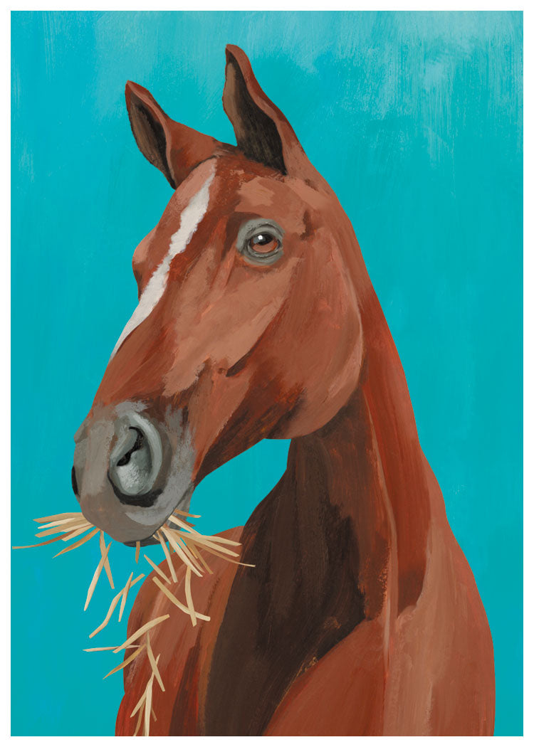 Horse Thank You Card