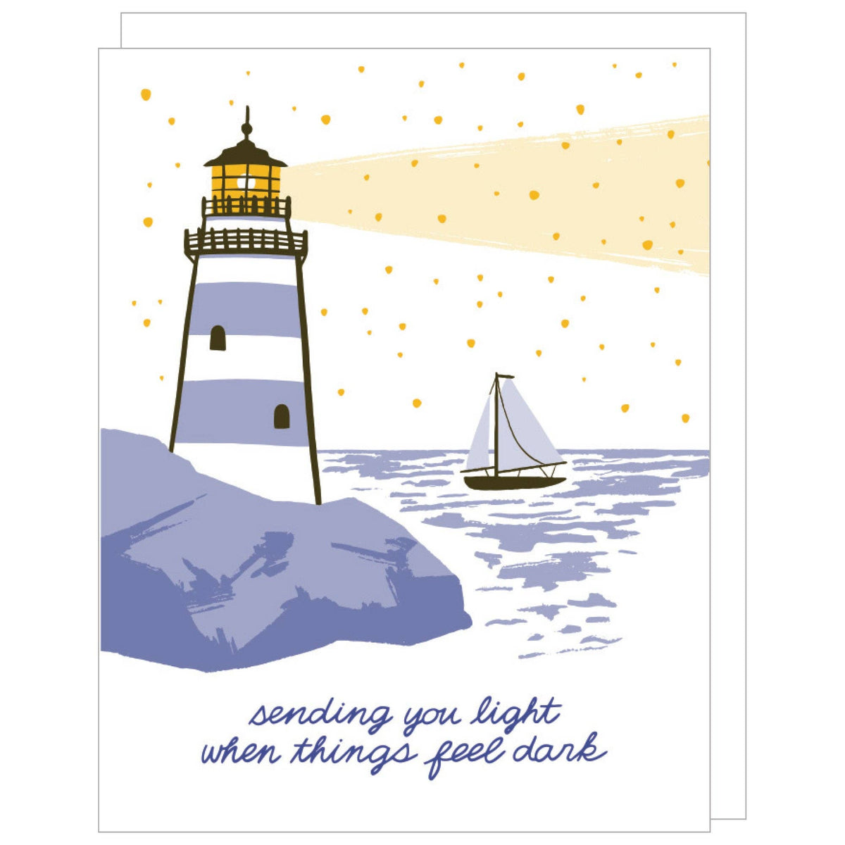 Lighthouse Encouragement Card