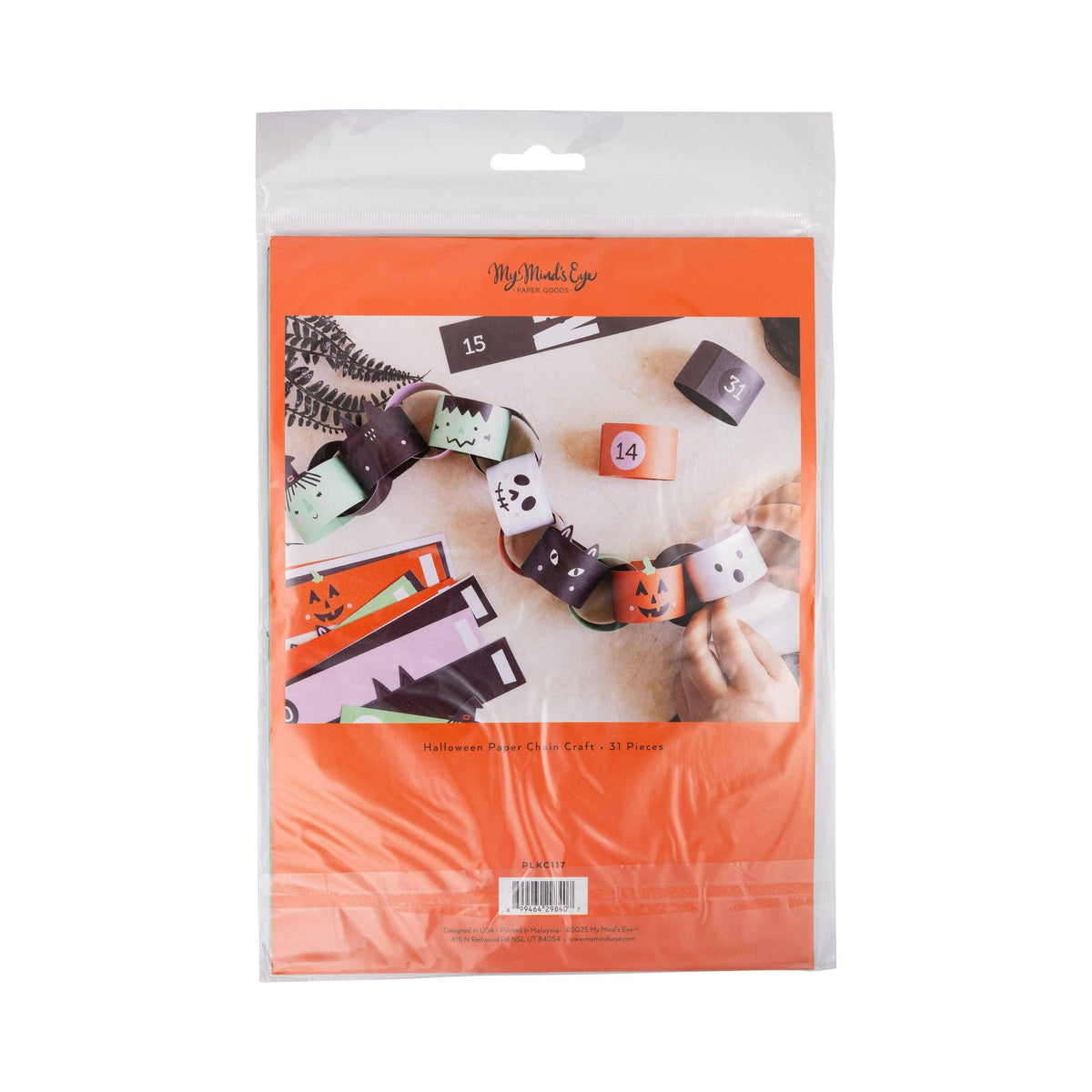 Halloween Countdown Paper Chain Kit