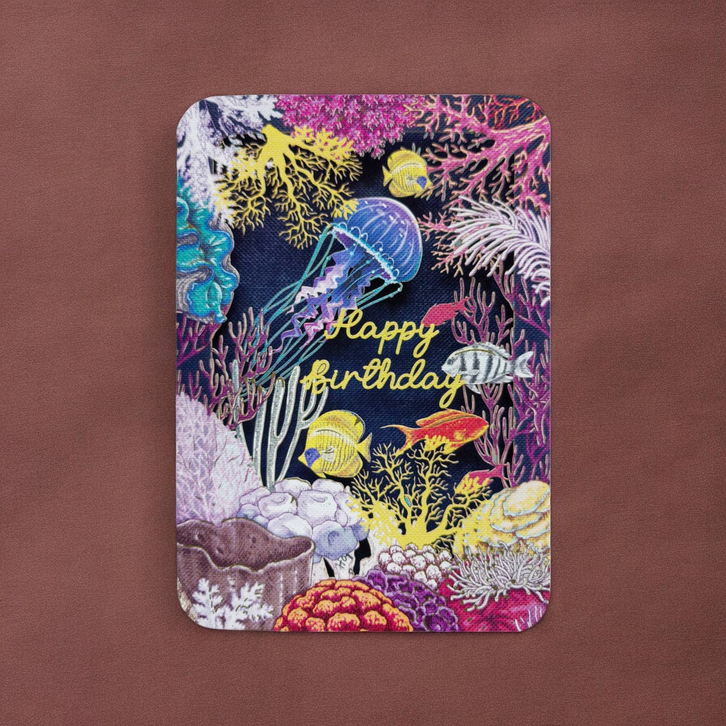 Ocean Deep Birthday Card