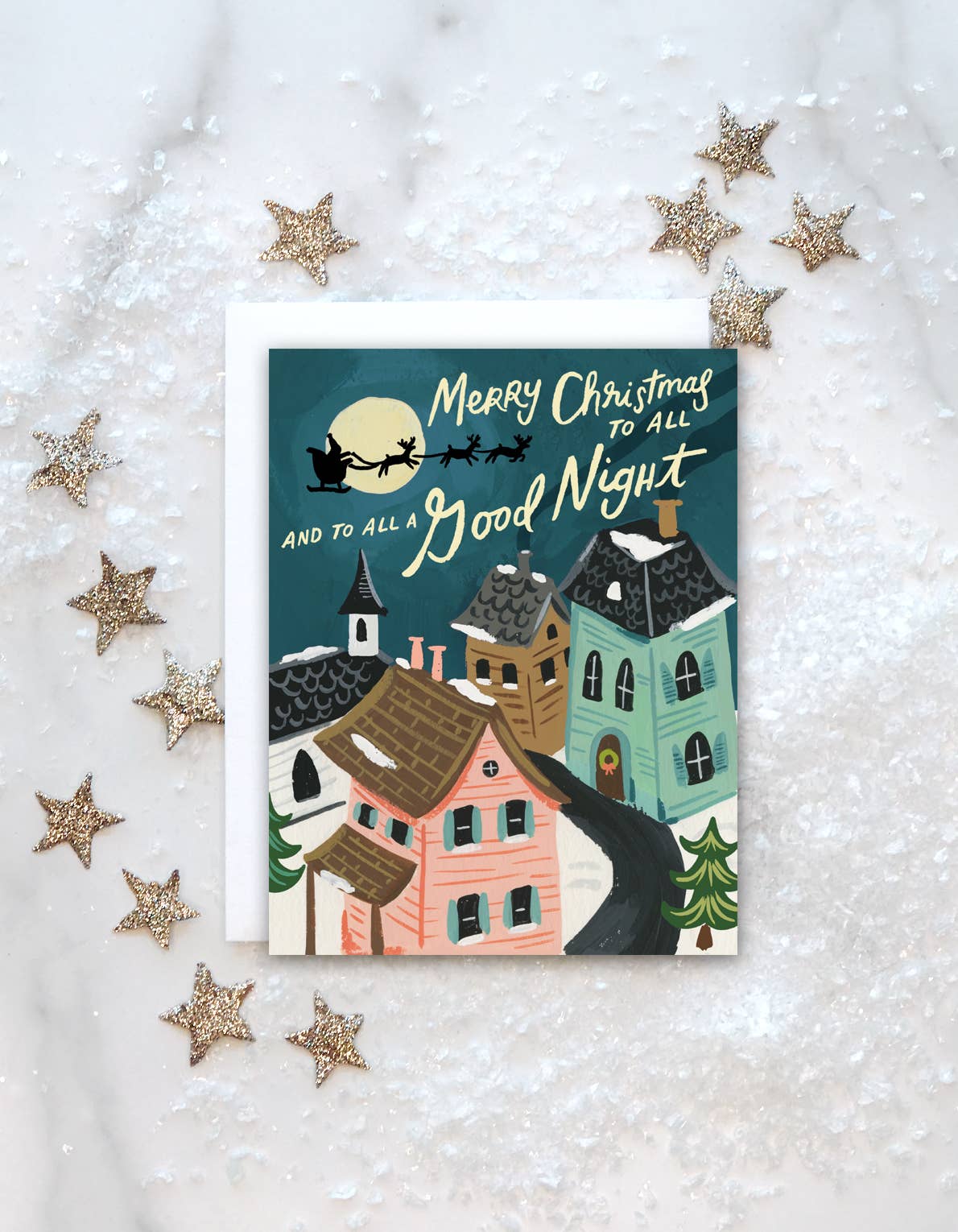 Night Before Christmas Holiday Card