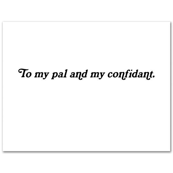 Pal and Confidant Golden Girls Birthday Card