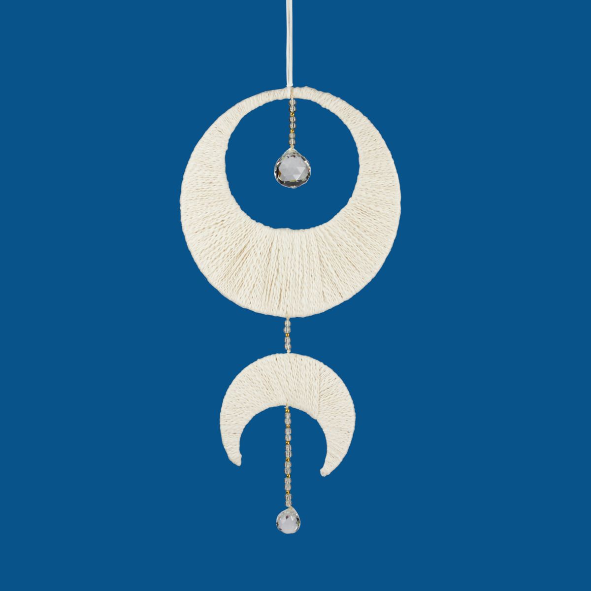 Wool Shining Moon Wall Hanger