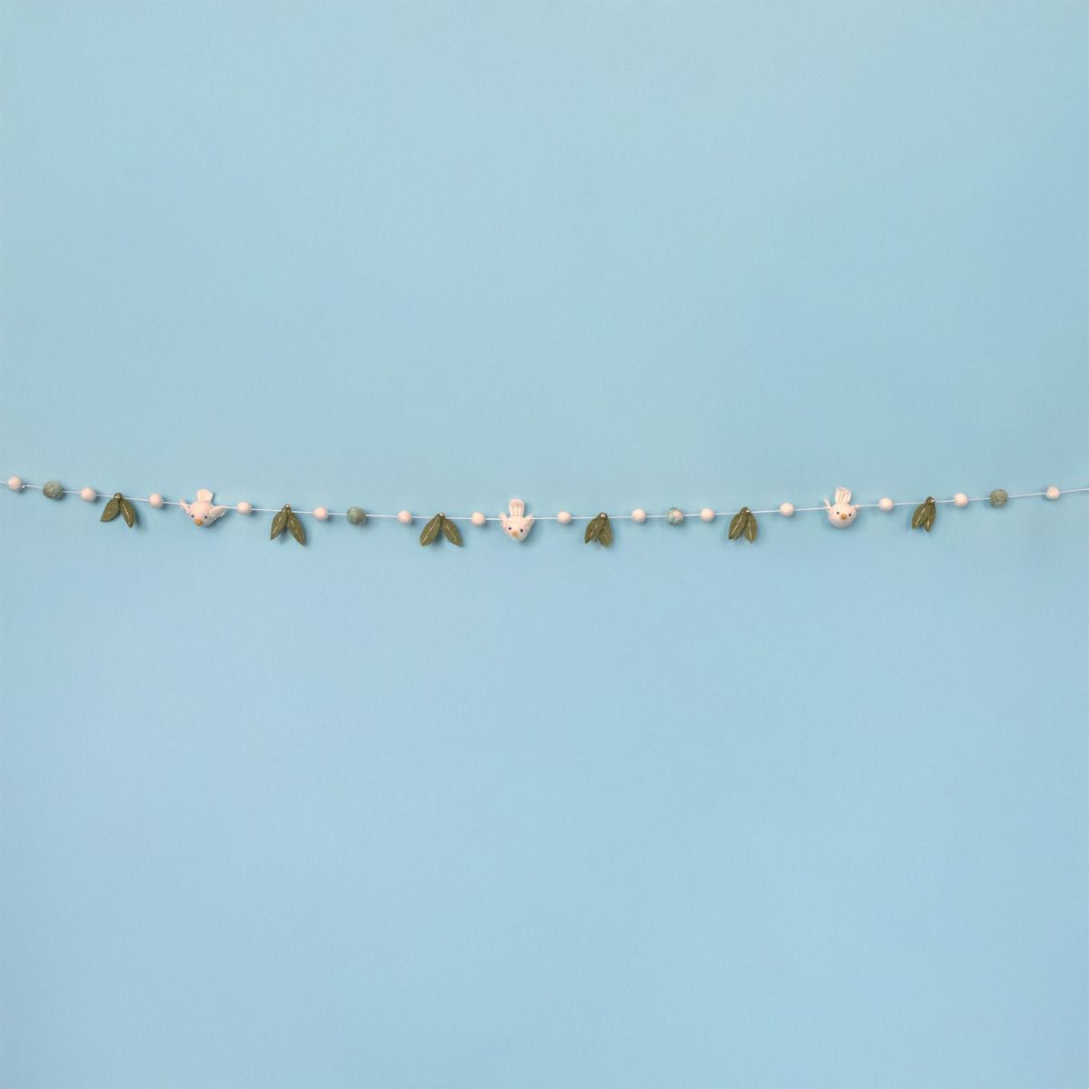 Peace Dove Felted Garland