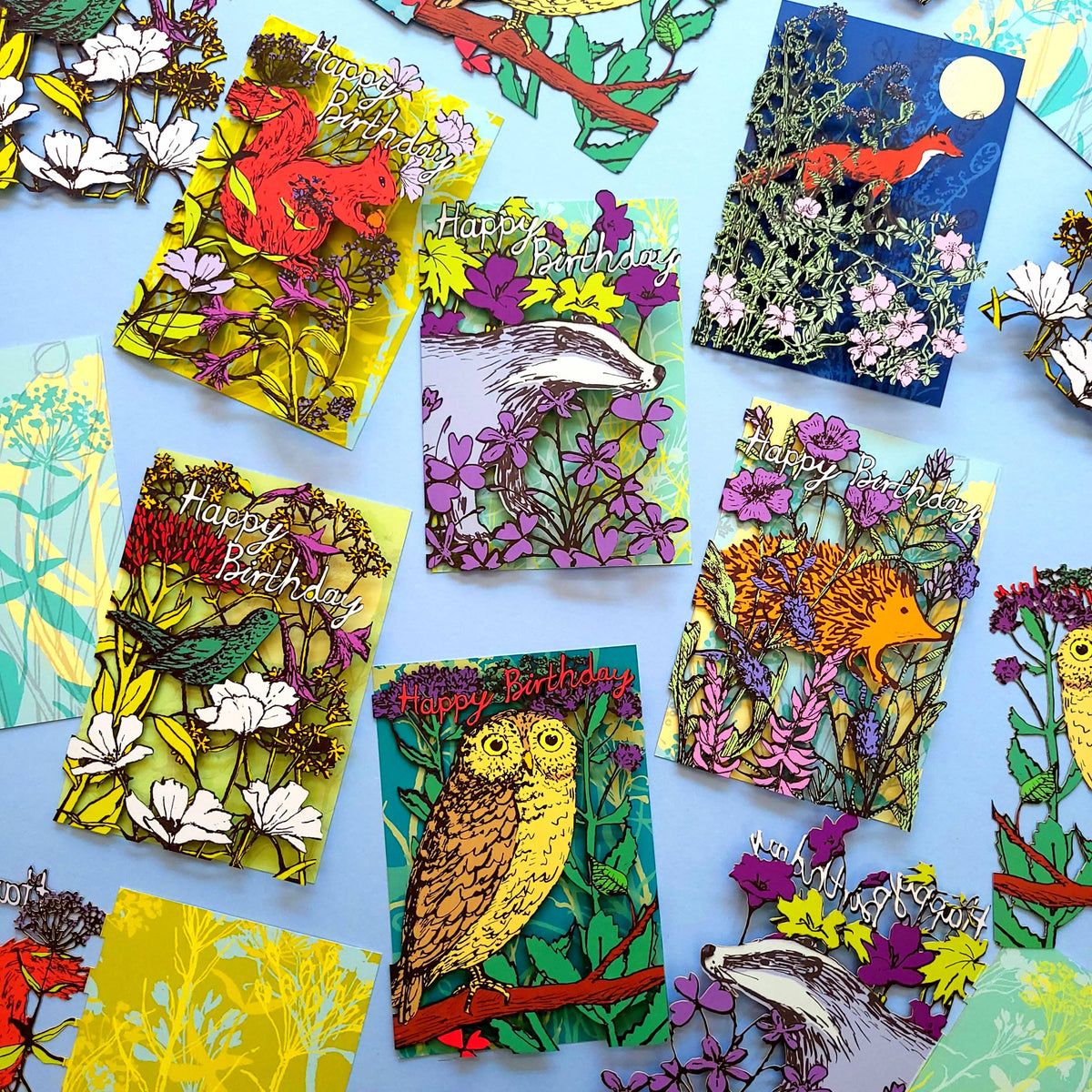 Owl Birthday Card