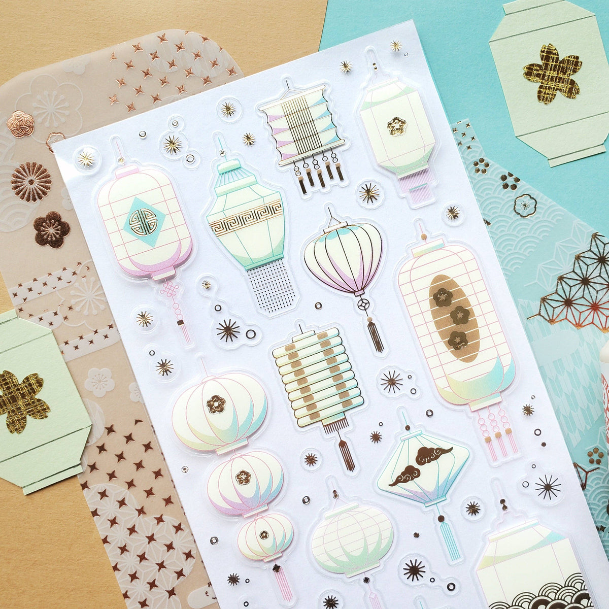 Lantern Lights Sticker Sheet