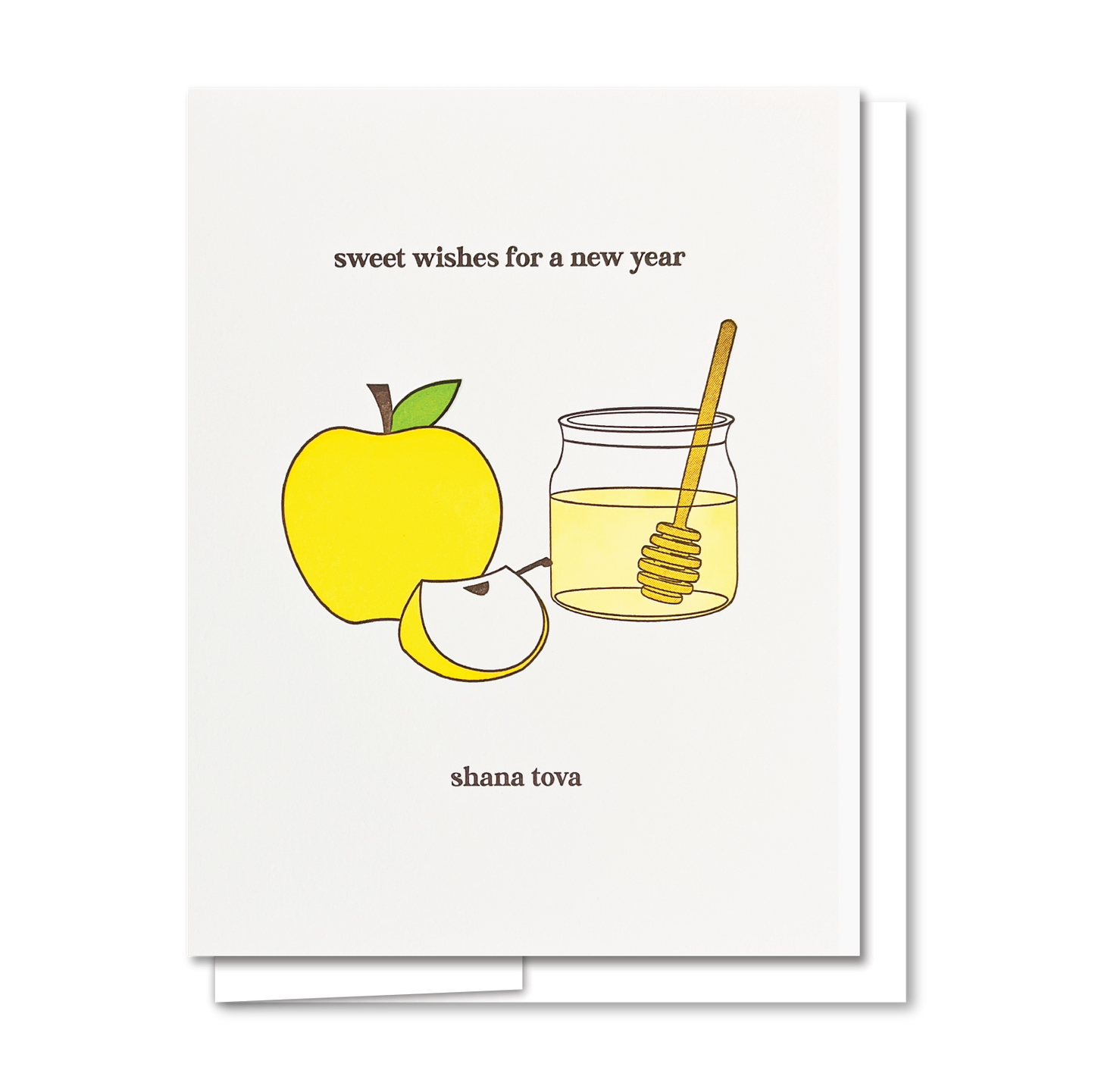 Sweet Wishes Rosh Hashanah Card