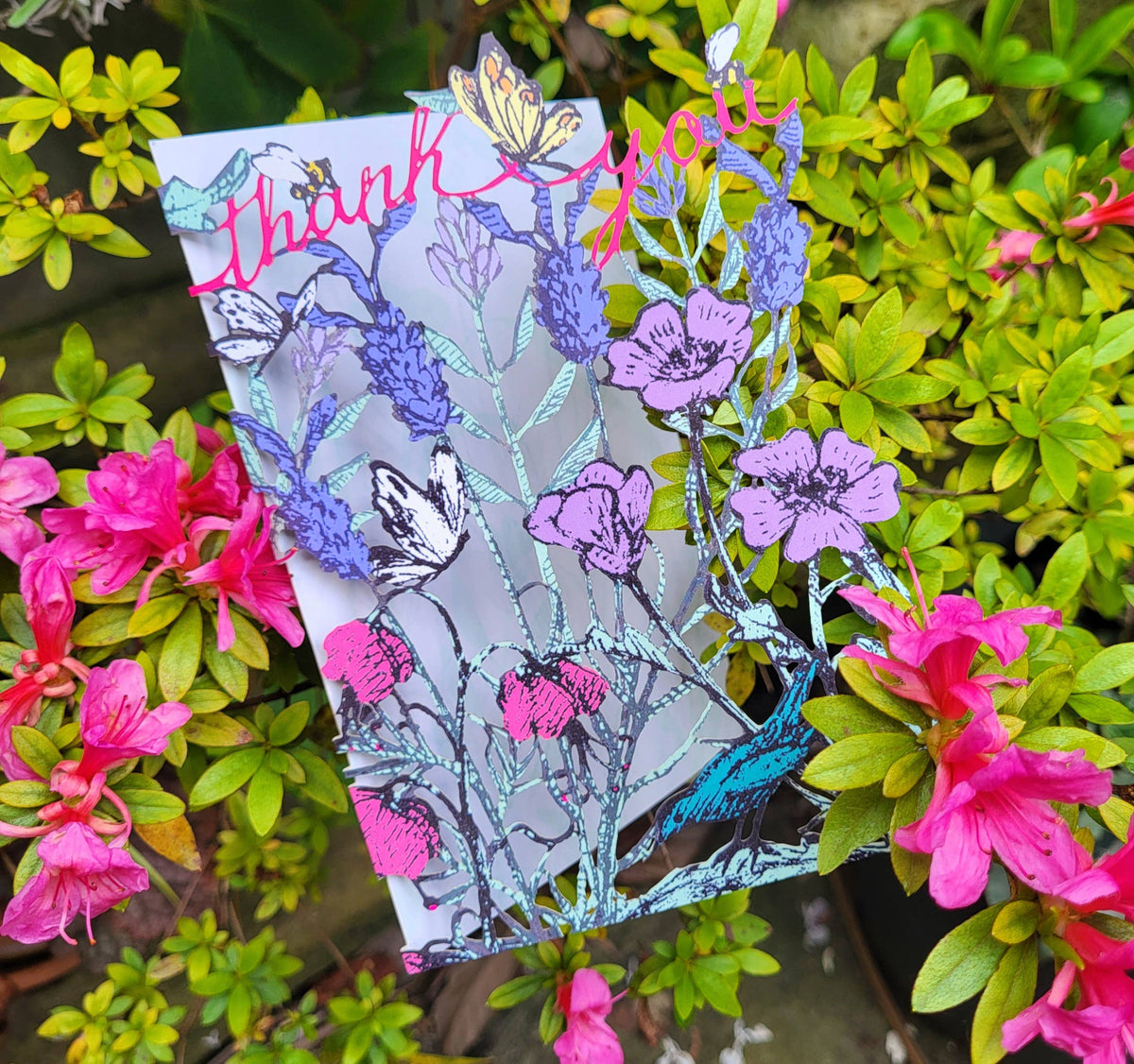 Garden Delights Thank You Card