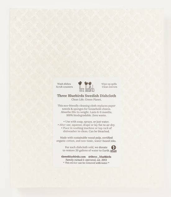 Big Heart Swedish Dishcloth