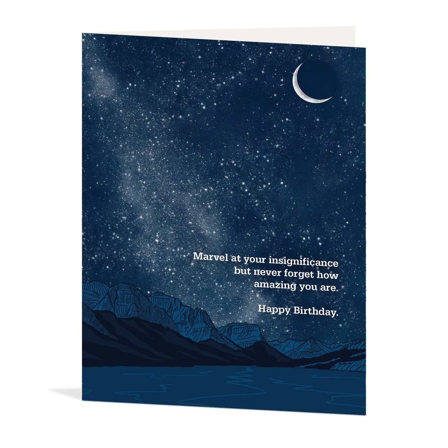 Insignificance Birthday Card