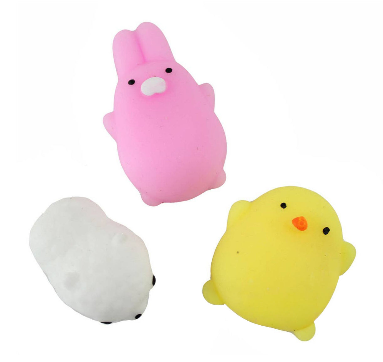 Easter Mochi Squishy Animals, Set of 3