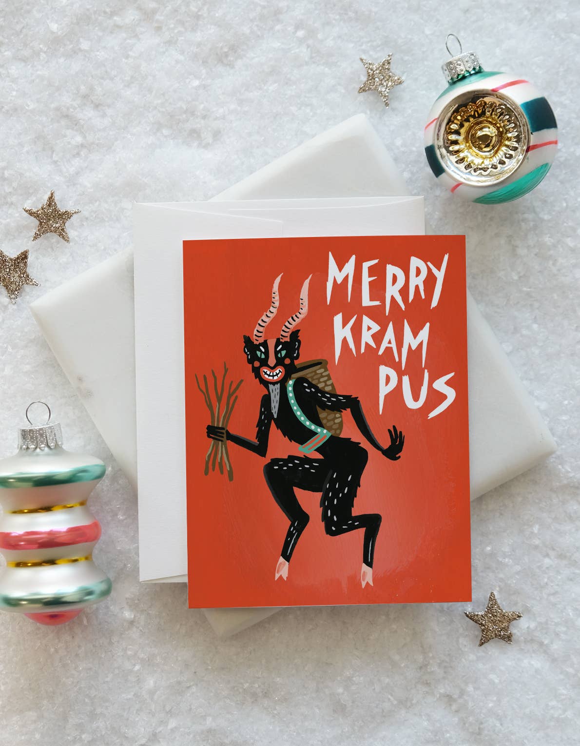 Merry Krampus Holiday Card