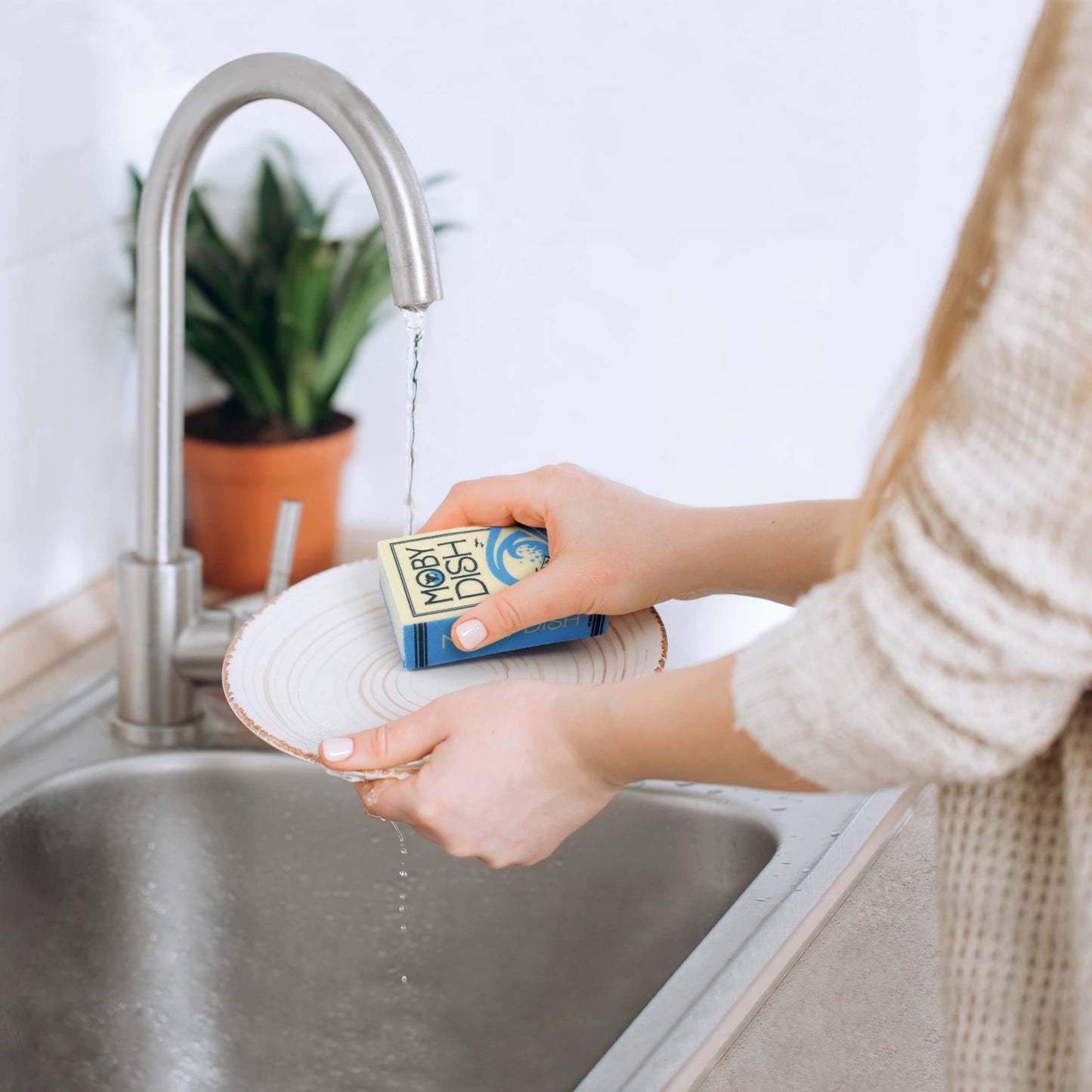 Neat & Novel Book Set of 3 Kitchen Sponges