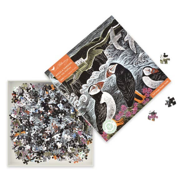 Angela Harding: Fair Isle Puffins 1000 Piece Puzzle