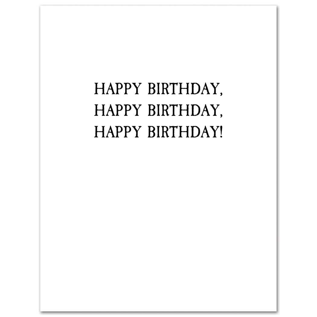 It's Showtime! Beetlejuice Birthday Card