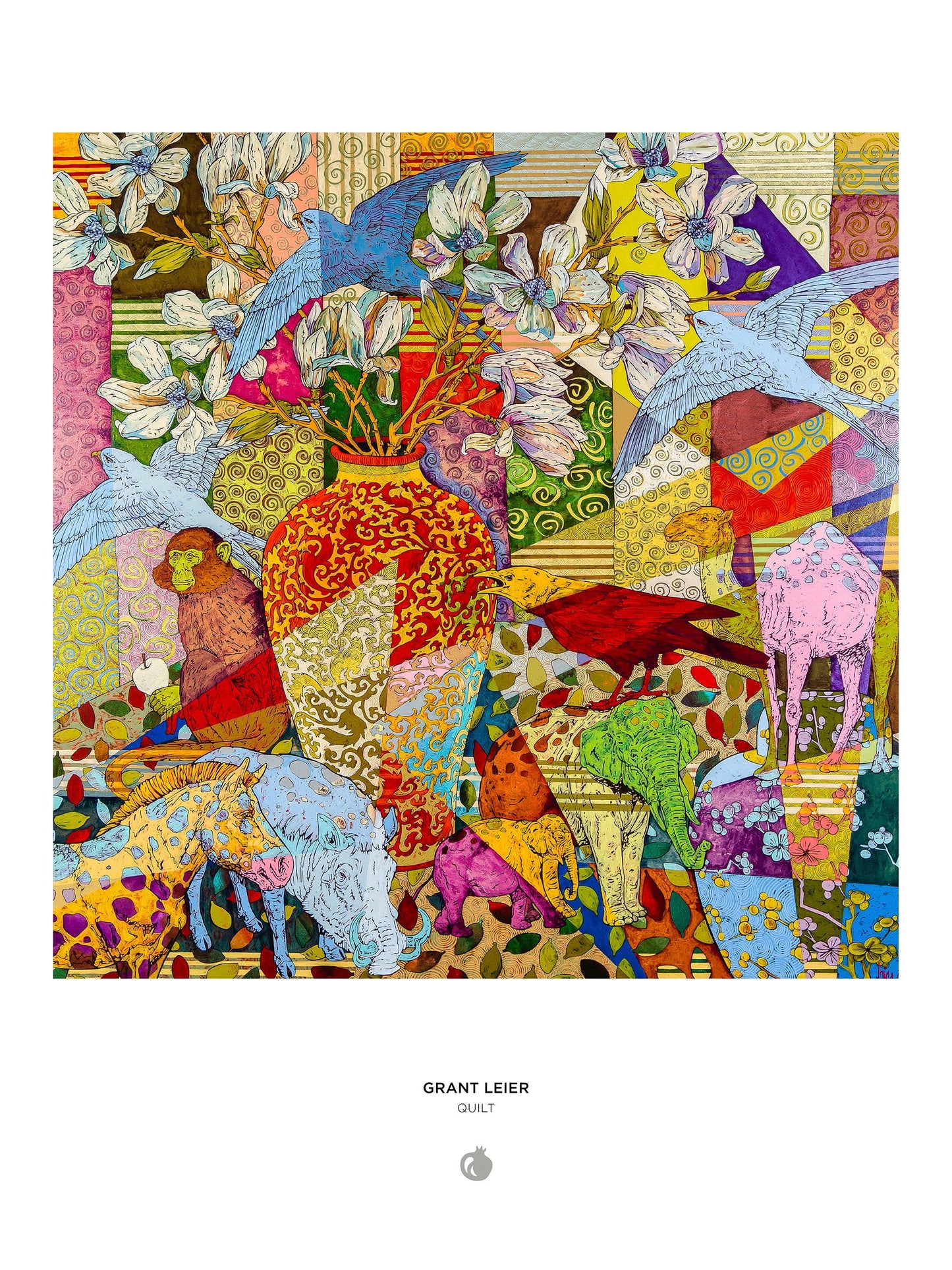 Grant Leier: Quilt Jigsaw Puzzle - 1000pc