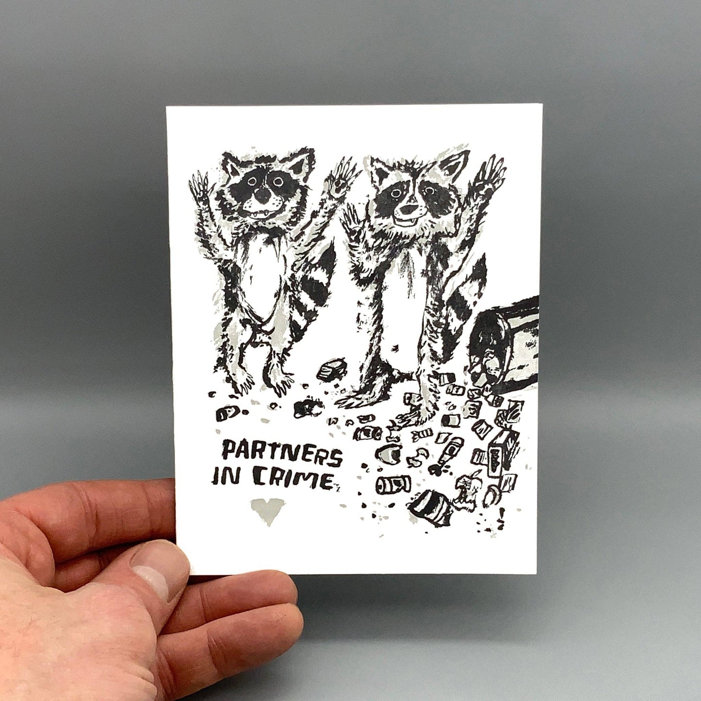 Partners In Crime BFF Card