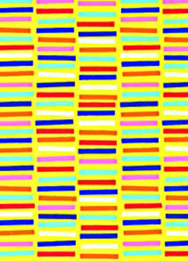 Fresh Stick Yellow Gift Wrap, 2 Rolls