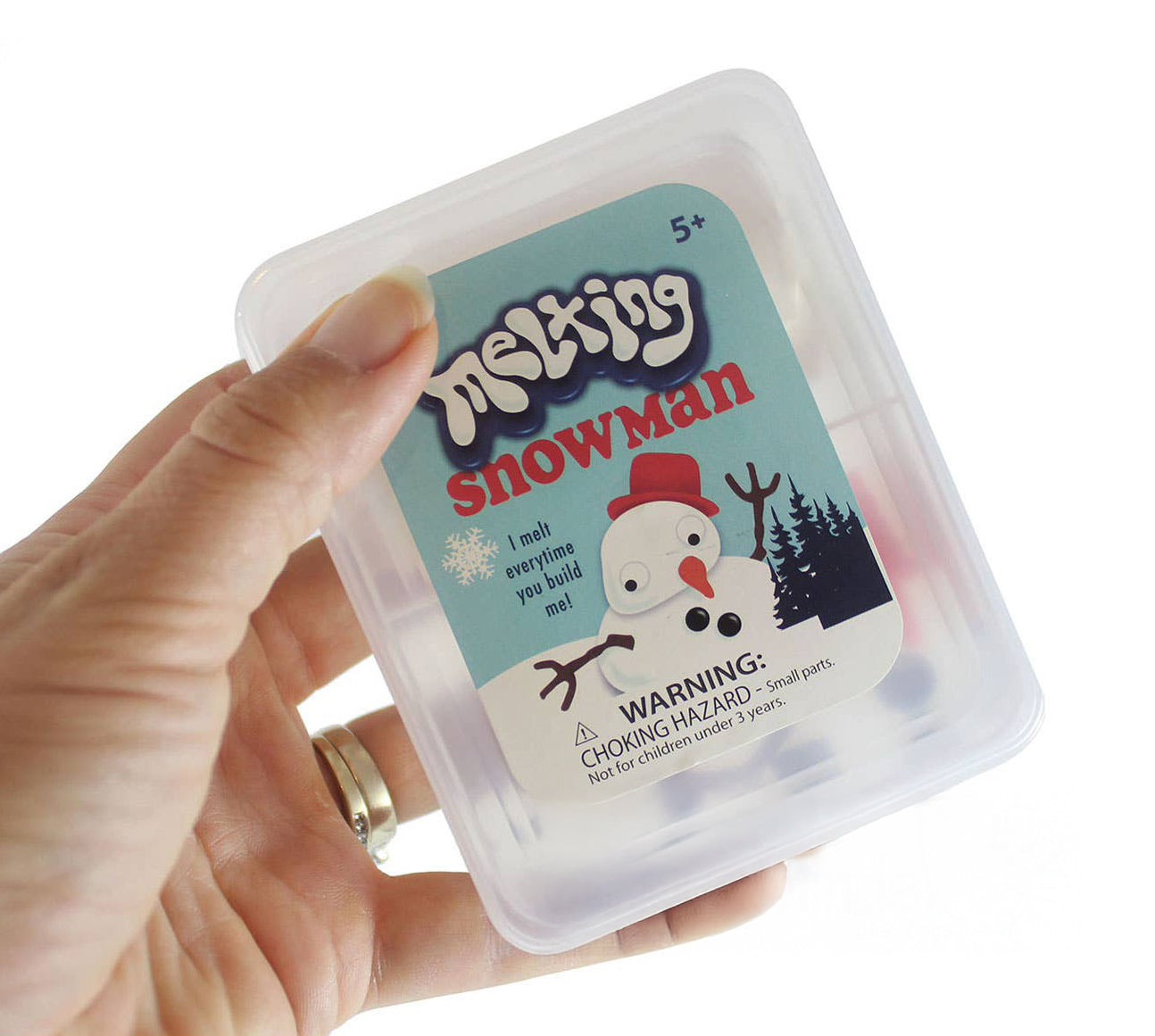 Melting Snowman Putty Slime