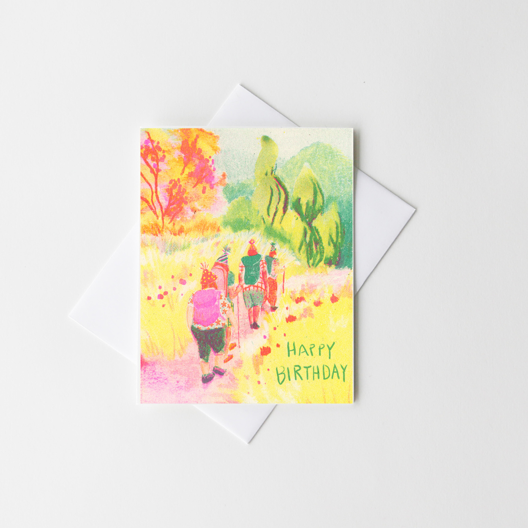 Hikers Birthday Card
