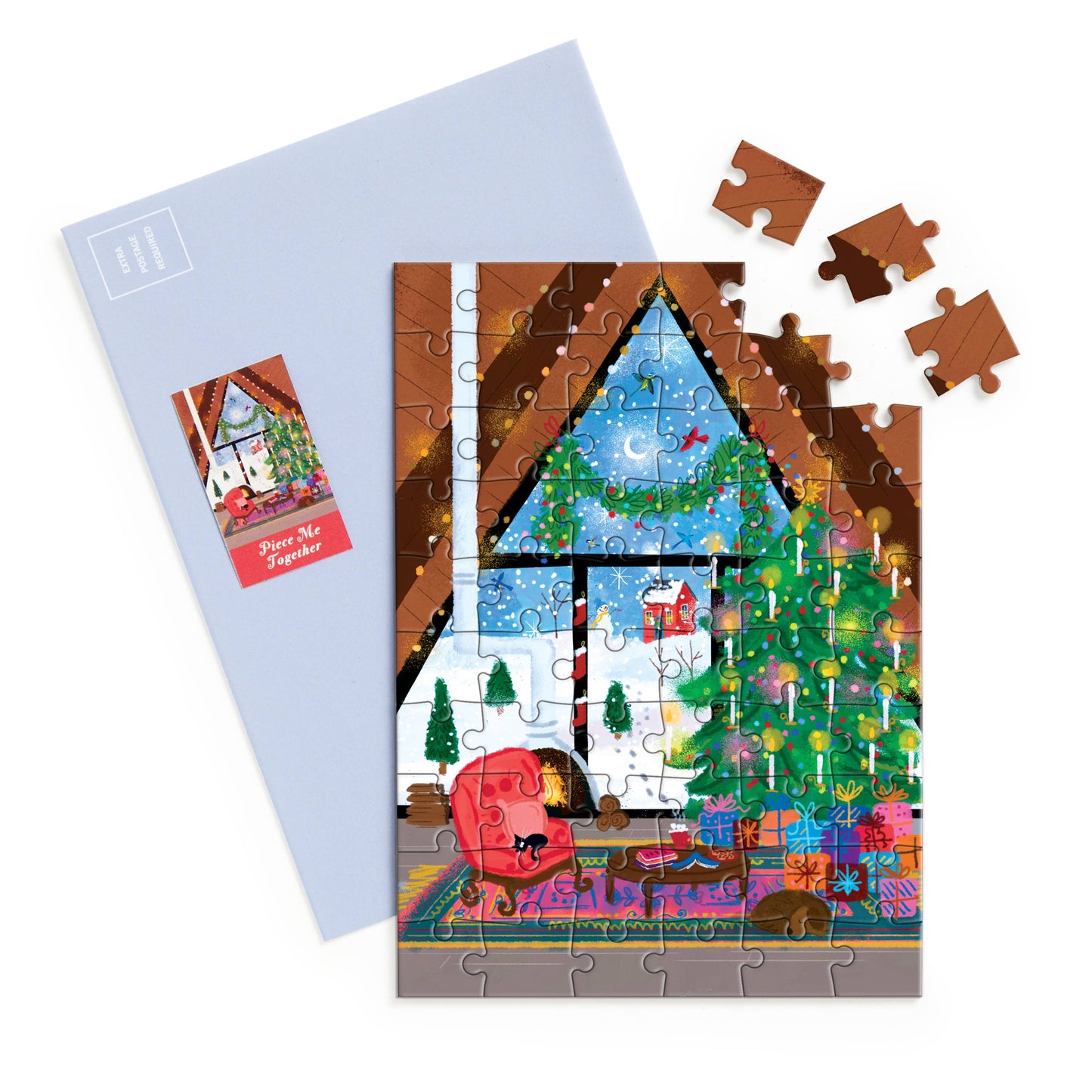 Joy Laforme: Cozy Cabin Greeting Card Puzzle