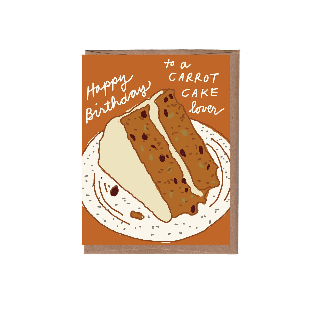 Scratch & Sniff Carrot Cake Birthday Card