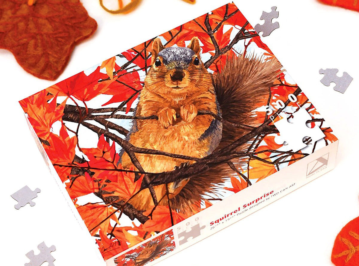 Squirrel Surprise 500 Piece Puzzle