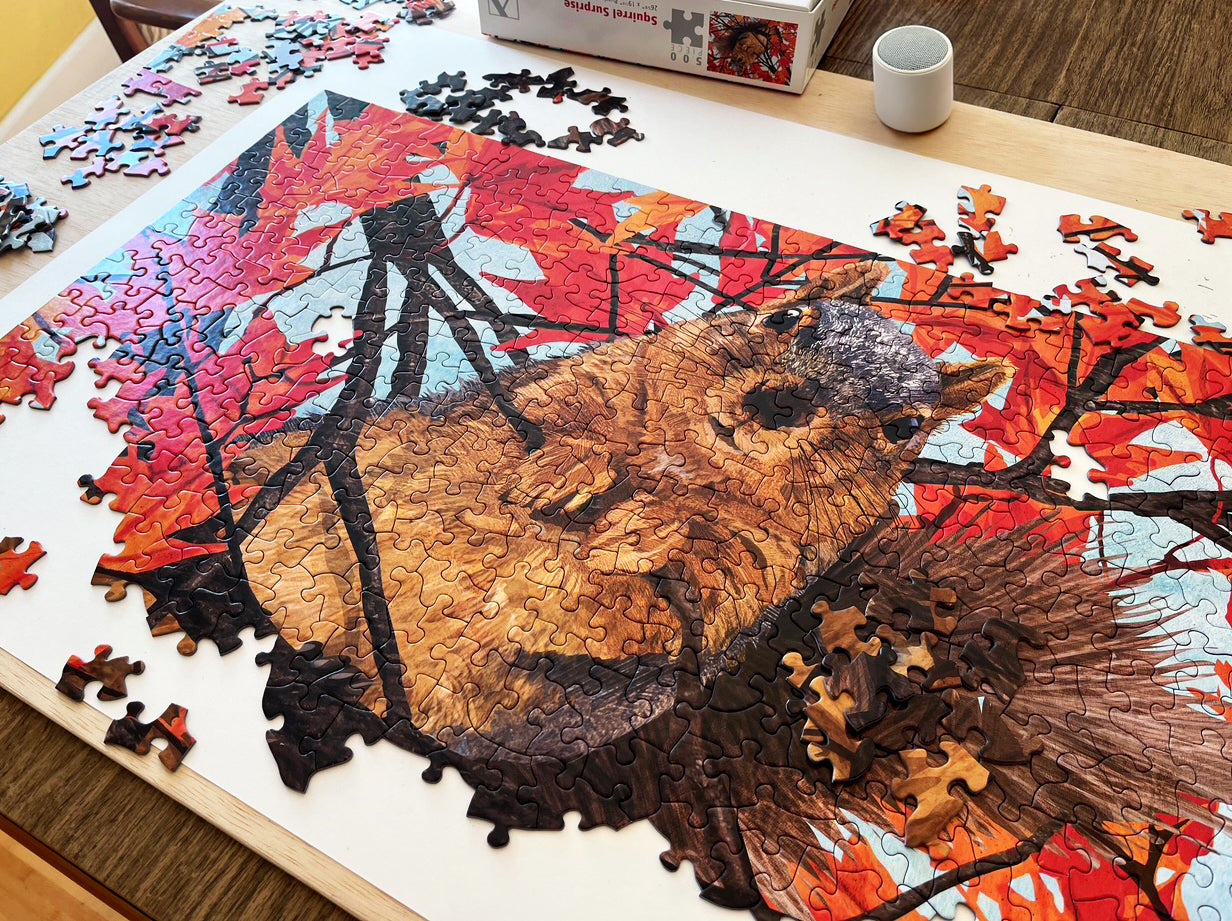 Squirrel Surprise Puzzle - 500pc