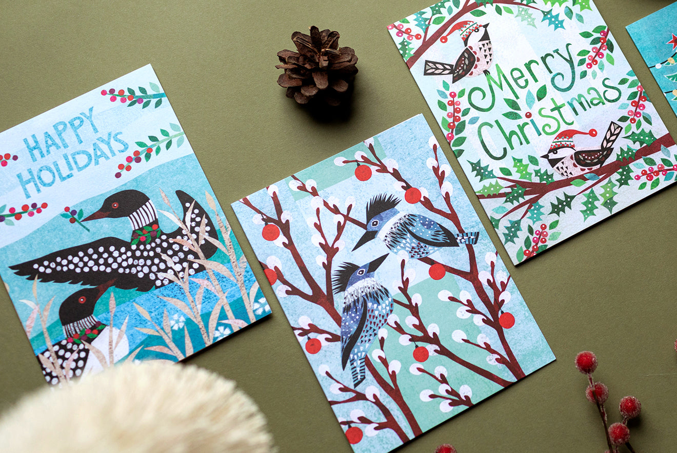 Kingfishers Holiday Cards