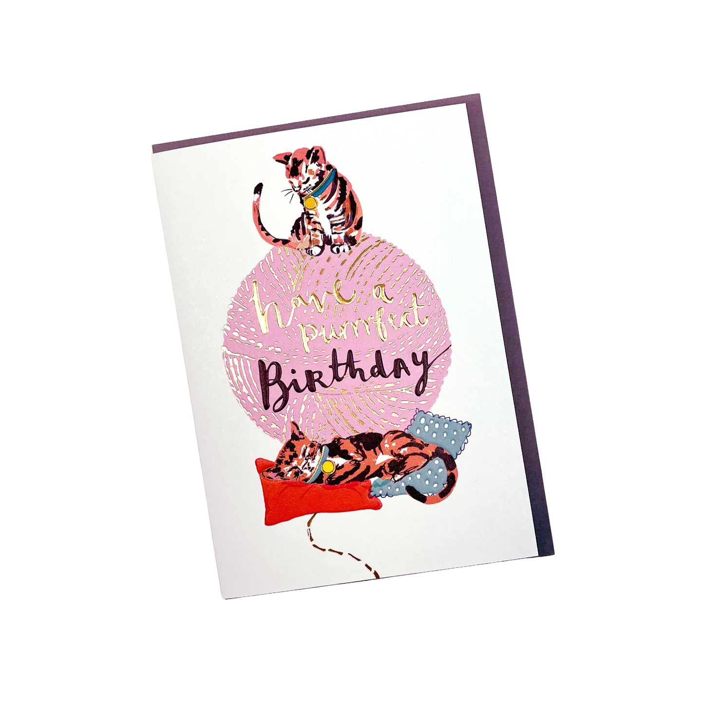 Purrrfect Birthday Card