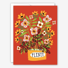 Plenty Bouquet Thanksgiving Card